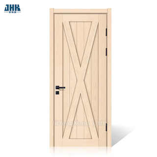 Porte en bois de pin de style X Acrossing Design