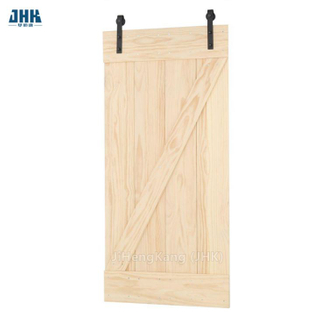 Style simple, nouveau design, porte de grange en bois intérieure coulissante en bois massif (SL-MA-001)