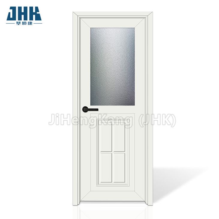Porte intérieure blanche en ABS à 2 panneaux