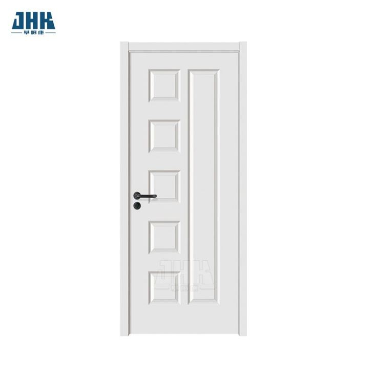 Porte intérieure en bois d'apprêt blanc de papier de nid d'abeilles MDF (JHK-S02)