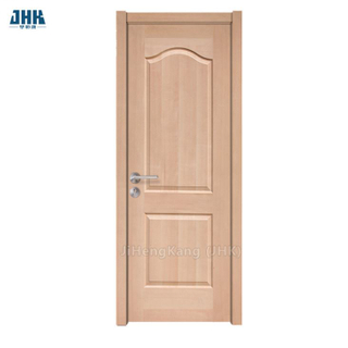 Bonne vente porte extérieure porte en bois massif porte affleurante