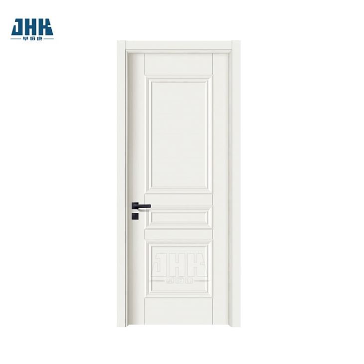 L'apprêt blanc moderne a moulé la porte intérieure de noyau creux de HDF de porte interne de 4 panneaux pour l'appartement