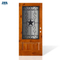 Hot Sale Assemblly panneau solide en bois porte intérieure en PVC