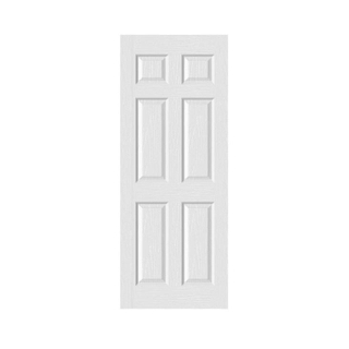 La porte battante affleurante en bois intérieure MDF conçoit une porte de salle de bain en PVC
