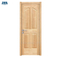 Porte en bois affleurante en chêne d'ingénierie rainurée de style classique avec effet panneau