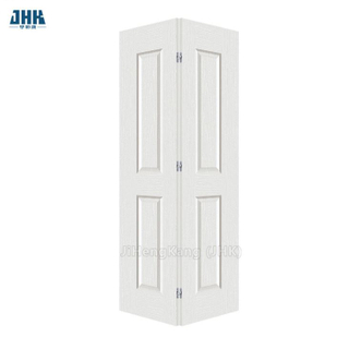 Portes de placard pliantes en bois de pin pour salle de classe en polywood à 3 panneaux de style shaker (JHK-SK05-2)