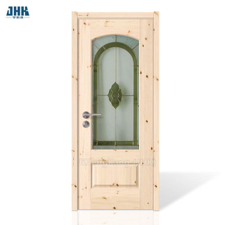 Portes solides intérieures commerciales en bois composite WPC (JHK-W005)