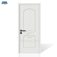 Porte de pièce à panneaux bon marché, nouvelle porte moulée blanche avec apprêt