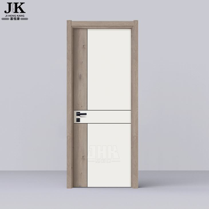 Porte intérieure en bois de mélamine blanche de conception simple Oppein (YDG002D)