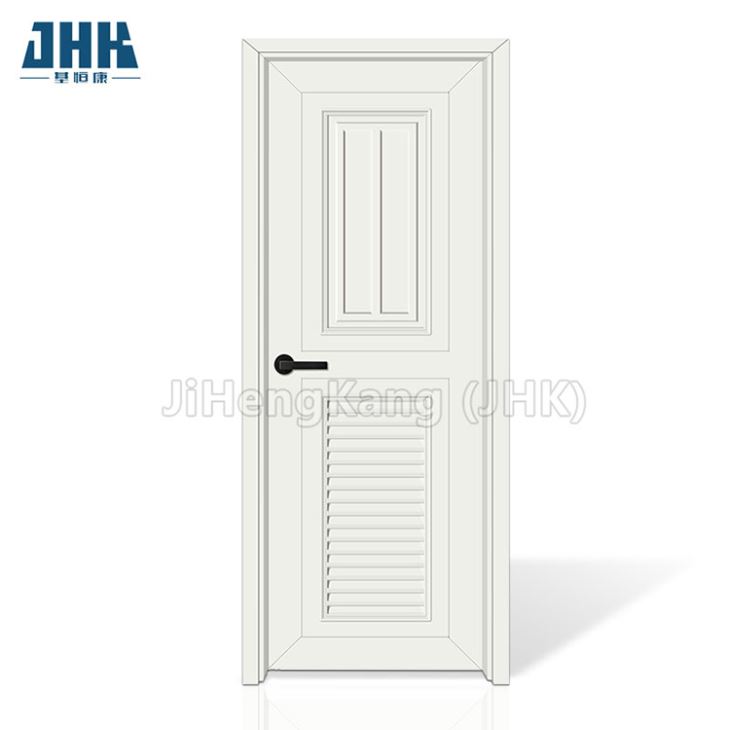 Porte intérieure blanche en ABS à 2 panneaux
