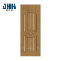 Portes intérieures en PVC préfinies en bois
