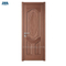 Conceptions de portes principales en pin à six panneaux en placage intérieur (JHK-SK06)